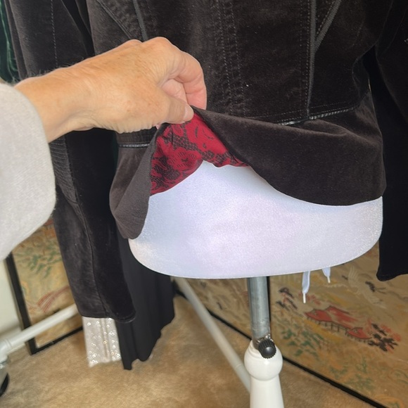 WHITE HOUSE BLACK MARKET MOTO STYLE JACKET SIZE MEDIUM - Picture 11 of 15